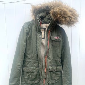 Hollister long jacket!